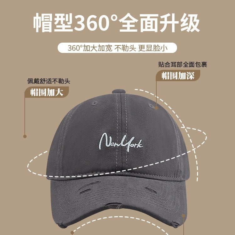 Wholesale Large head circumference unisex peaked cap